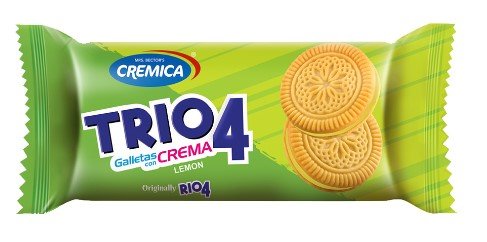 CREMICA TRIO VAINILLA RELL LIMON 28 GR - SUPERMIX