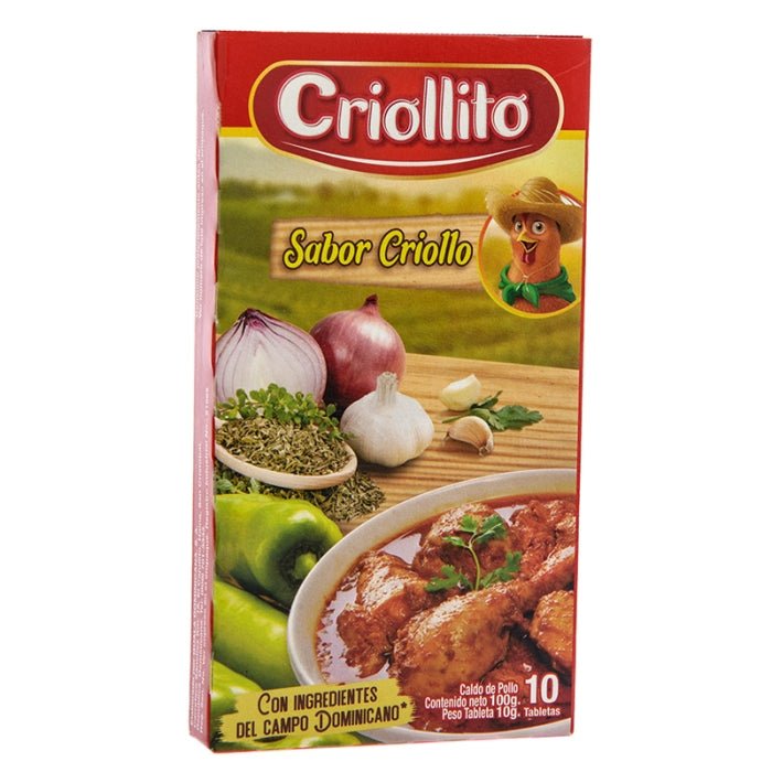 CRIOLLITO CALDO DE POLLO 10 UND PAQ. - SUPERMIX