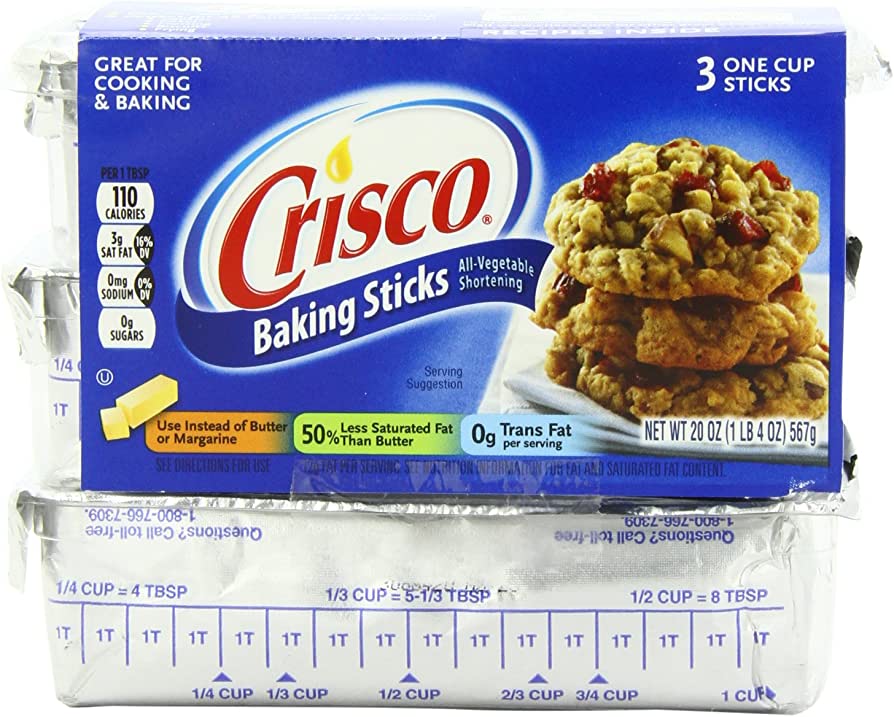 CRISCO MANTECA VEGETAL STICKS 20 OZ - SUPERMIX