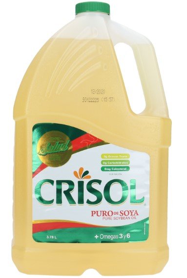 CRISOL ACEITE PURO DE SOYA 128 OZ FL - SUPERMIX