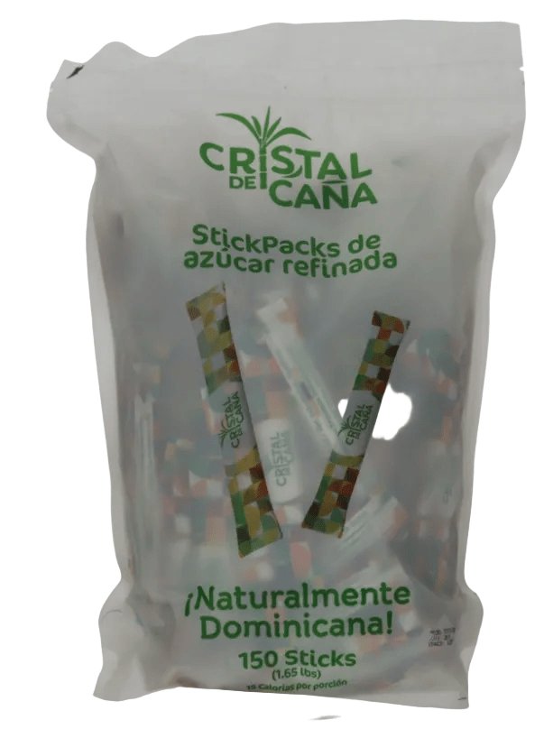 CRISTAL DE CAÑA STICKPACKS AZUCAR REFINADA 1.65 LB - SUPERMIX