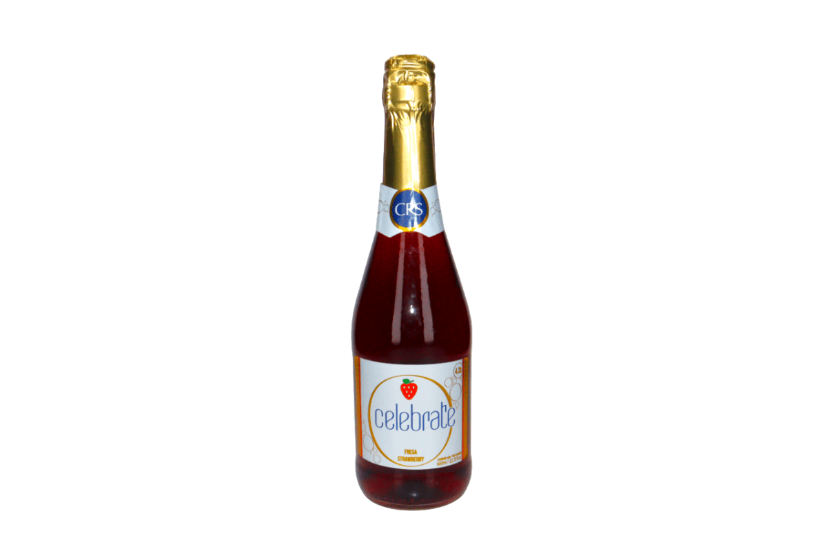 CRS CELEBRATE SIDRA ESPUMANTE FRESA S/ALCOHOL 660 ML - SUPERMIX
