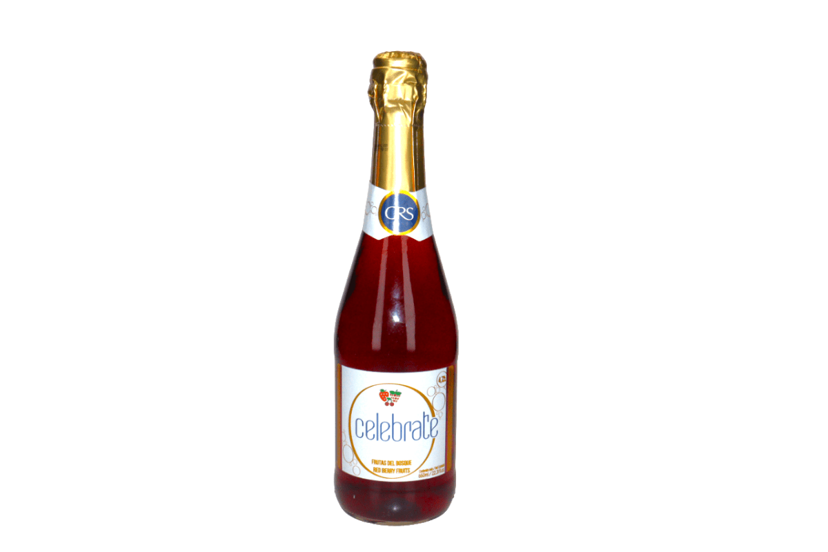 CRS CELEBRATE SIDRA ESPUMANTE FRUTOS ROJOS S/ALCOHOL 660 ML - SUPERMIX