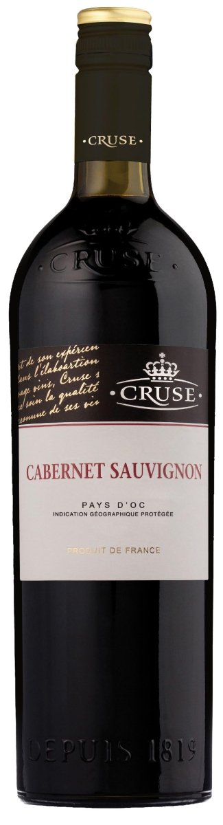 CRUSE VINO TINTO CABERNET SAUVIGNON VIS 75 CL - SUPERMIX