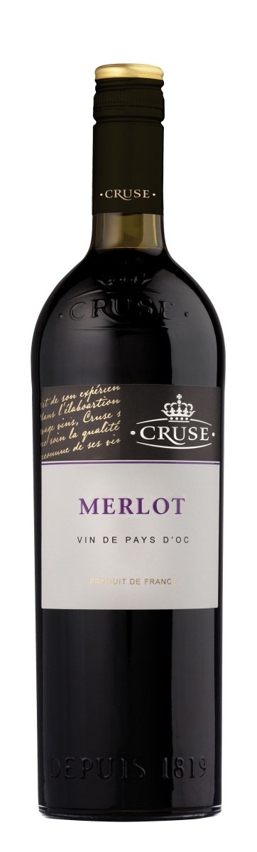 CRUSE VINO TINTO MERLOT VIS 75 CL - SUPERMIX