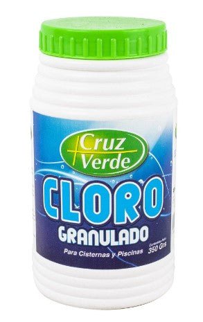 CRUZ VERDE CLORO GRANULADO 350 GR - SUPERMIX
