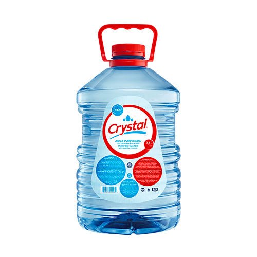 CRYSTAL AGUA PURIFICADA 1 GL PET - SUPERMIX