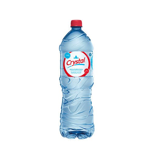 CRYSTAL AGUA PURIFICADA 1.5 LT PET - SUPERMIX