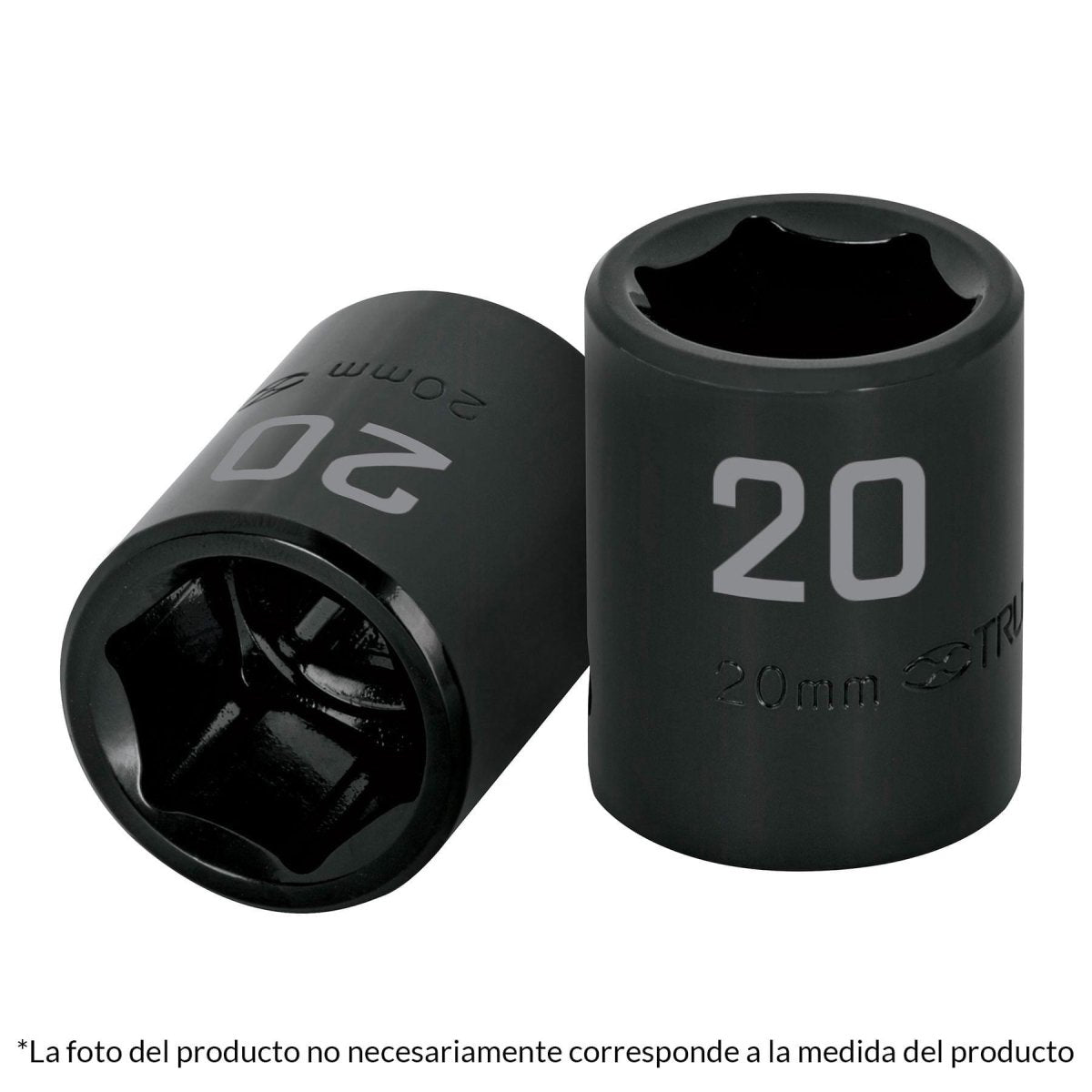 CUBO DE IMPACTO 16MM ENTRADA 1/2'' HEXAGONAL CORTO TRUPER.. - SUPERMIX