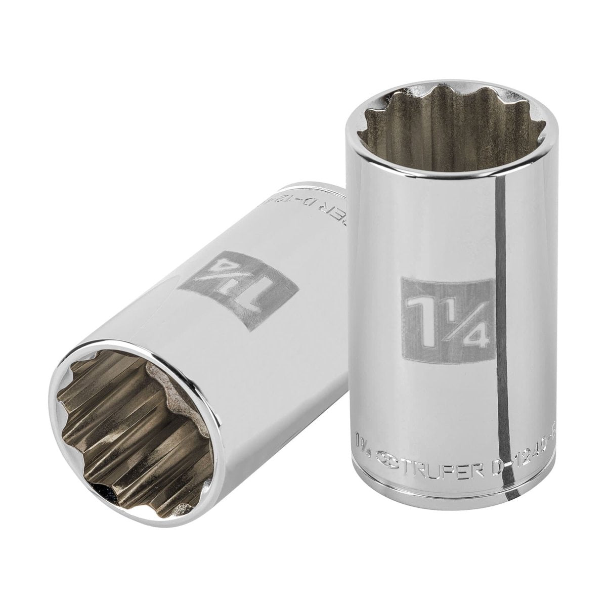 CUBO MECANICO 1 1/4" ENTRADA 1/2" ESTRIADO LARGO TRUPER.. - SUPERMIX