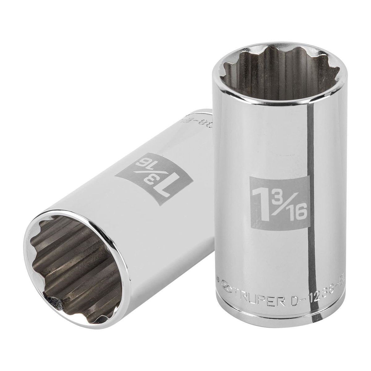 CUBO MECANICO 1 3/16" ENTRADA 1/2" ESTRIADO LARGO TRUPER.. - SUPERMIX