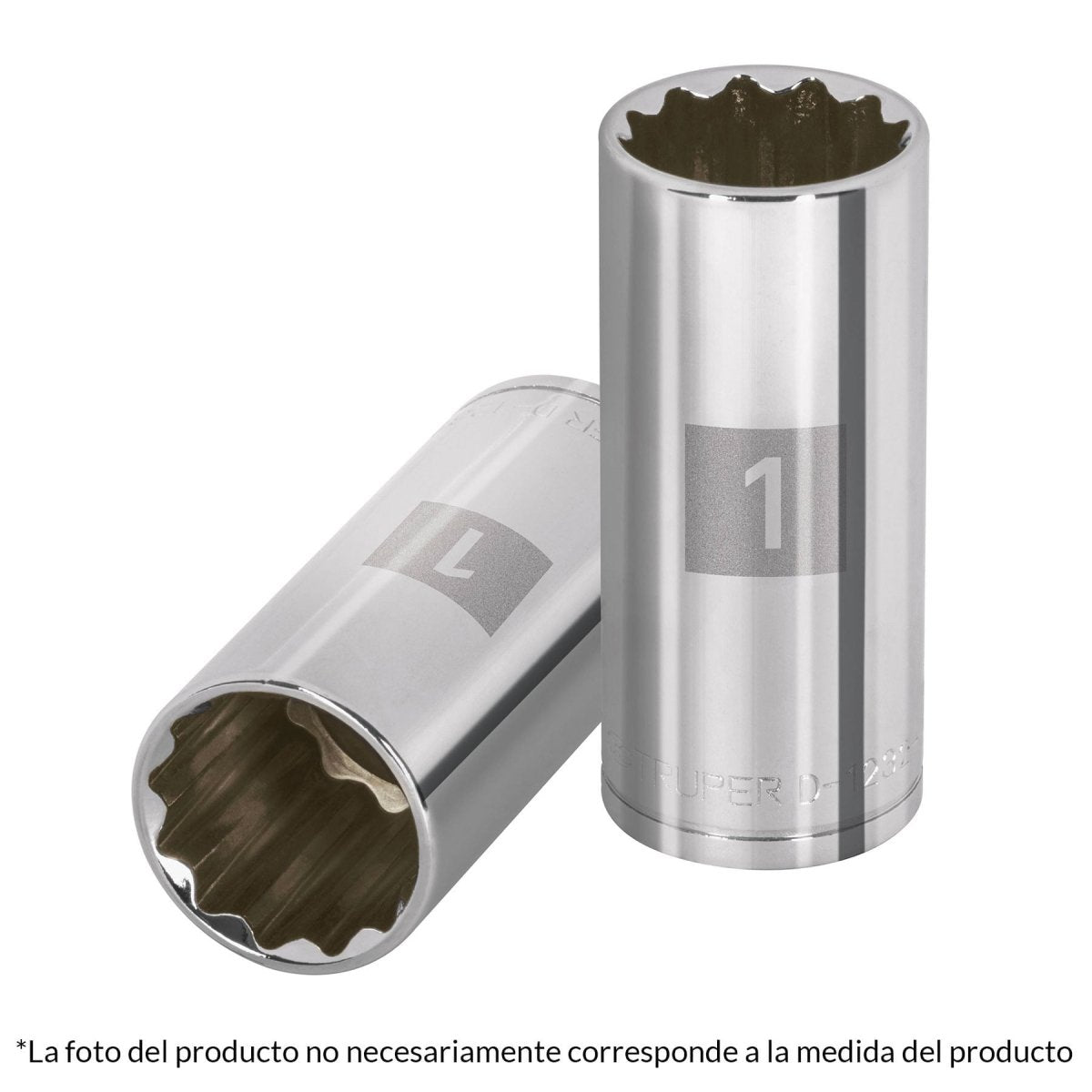 CUBO MECANICO 13/16" ENTRADA 1/2" ESTRIADO LARGO TRUPER - SUPERMIX