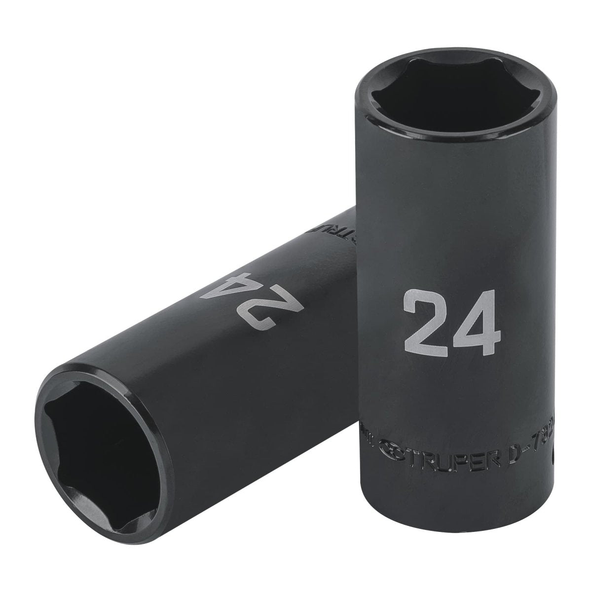 CUBO MECANICO DE IMPACTO 24MM ENTRADA 1/2" HEXAGONAL LARGO TRUPER.. - SUPERMIX