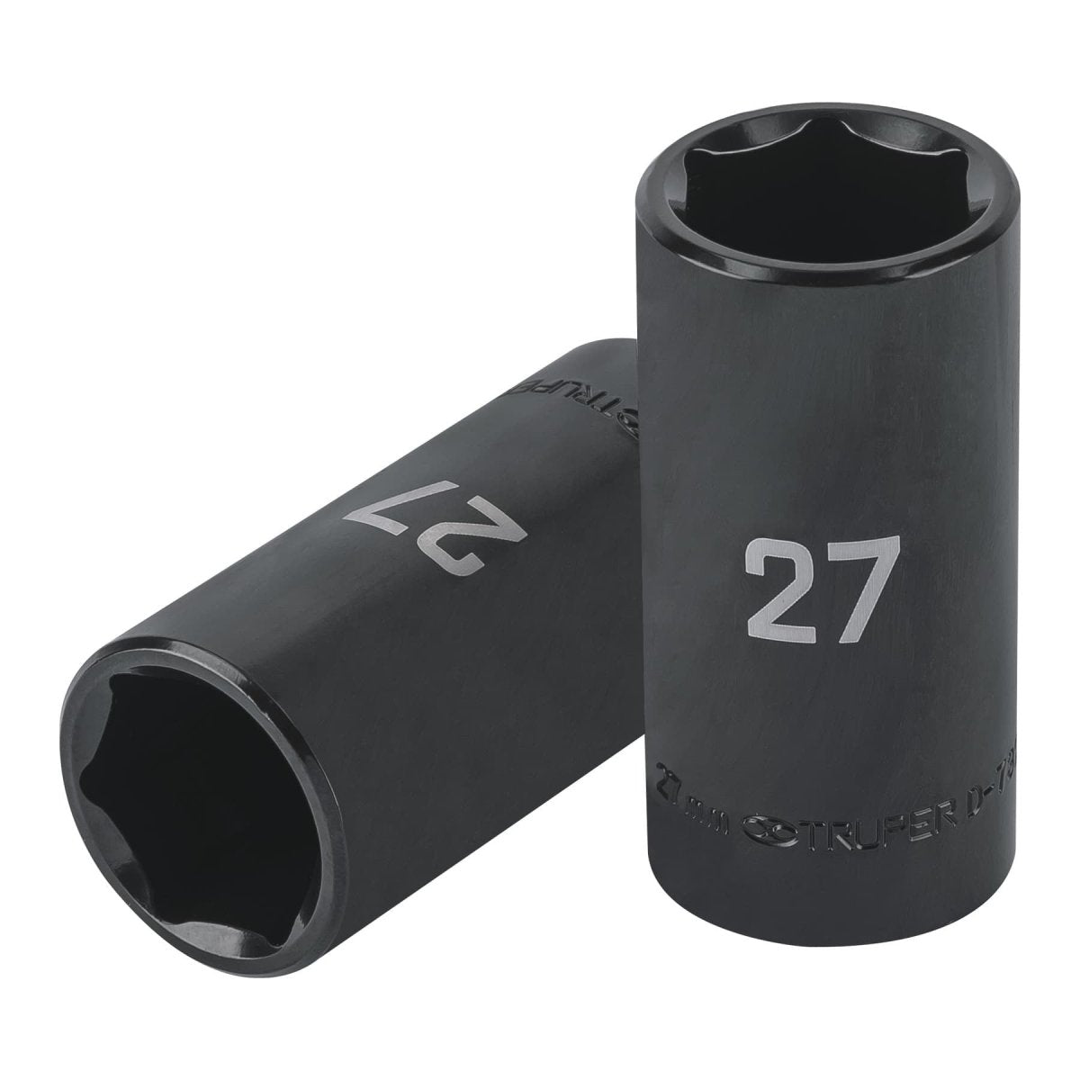 CUBO MECANICO DE IMPACTO 27MM ENTRADA 1/2" HEXAGONAL LARGO TRUPER.. - SUPERMIX
