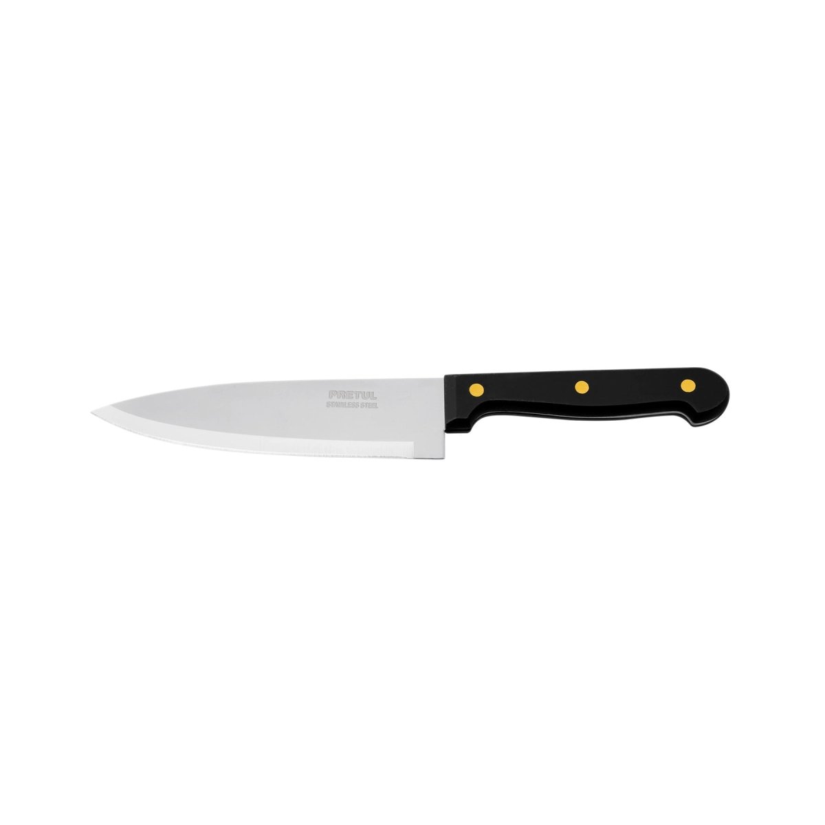 CUCHILLO 6'' DE CHEF MANGO PLASTICO PRETUL - SUPERMIX