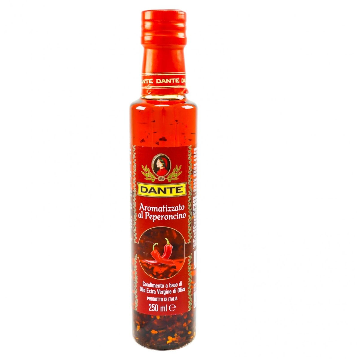 DANTE ACEITE DE OLIVA EXTRA VIRGEN C/ PEPERONCINO 250 ML - SUPERMIX