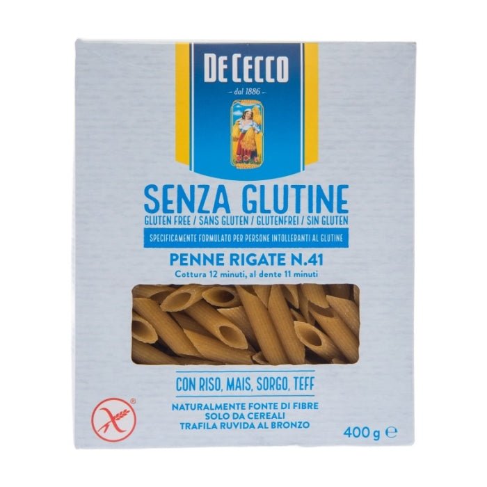 DE CECCO PENNE RIGATE SIN GLUTEN 400 GRS - SUPERMIX