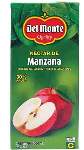 DEL MONTE NECTAR MANZANA 1000 ML - SUPERMIX