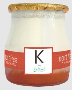 DELICIEL K YOGURT FRESA 120 G - SUPERMIX