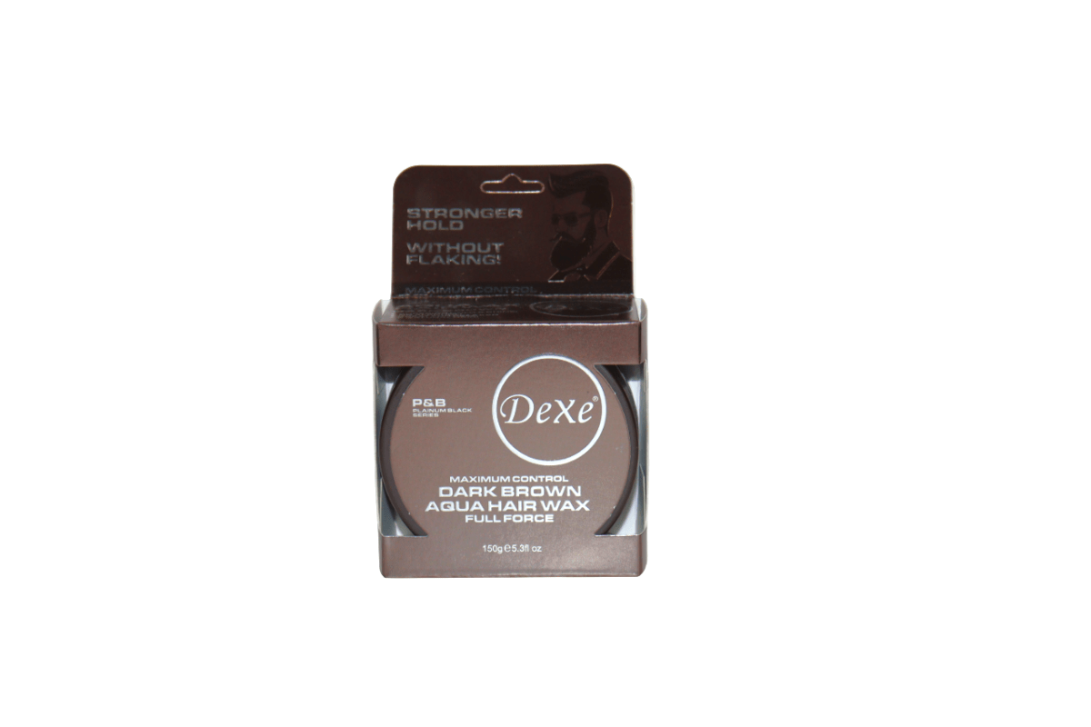 DEXE CERA PARA EL CABELLO DARK BROWN 130 GRS 4.6 OZ - SUPERMIX