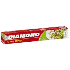 DIAMOND PLASTIC WRAP 100 FT - SUPERMIX
