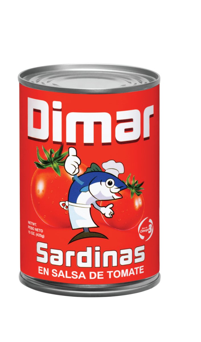 DIMAR SARDINAS TALL SLASA DE TOMATE 425 GR (15OZ) - SUPERMIX