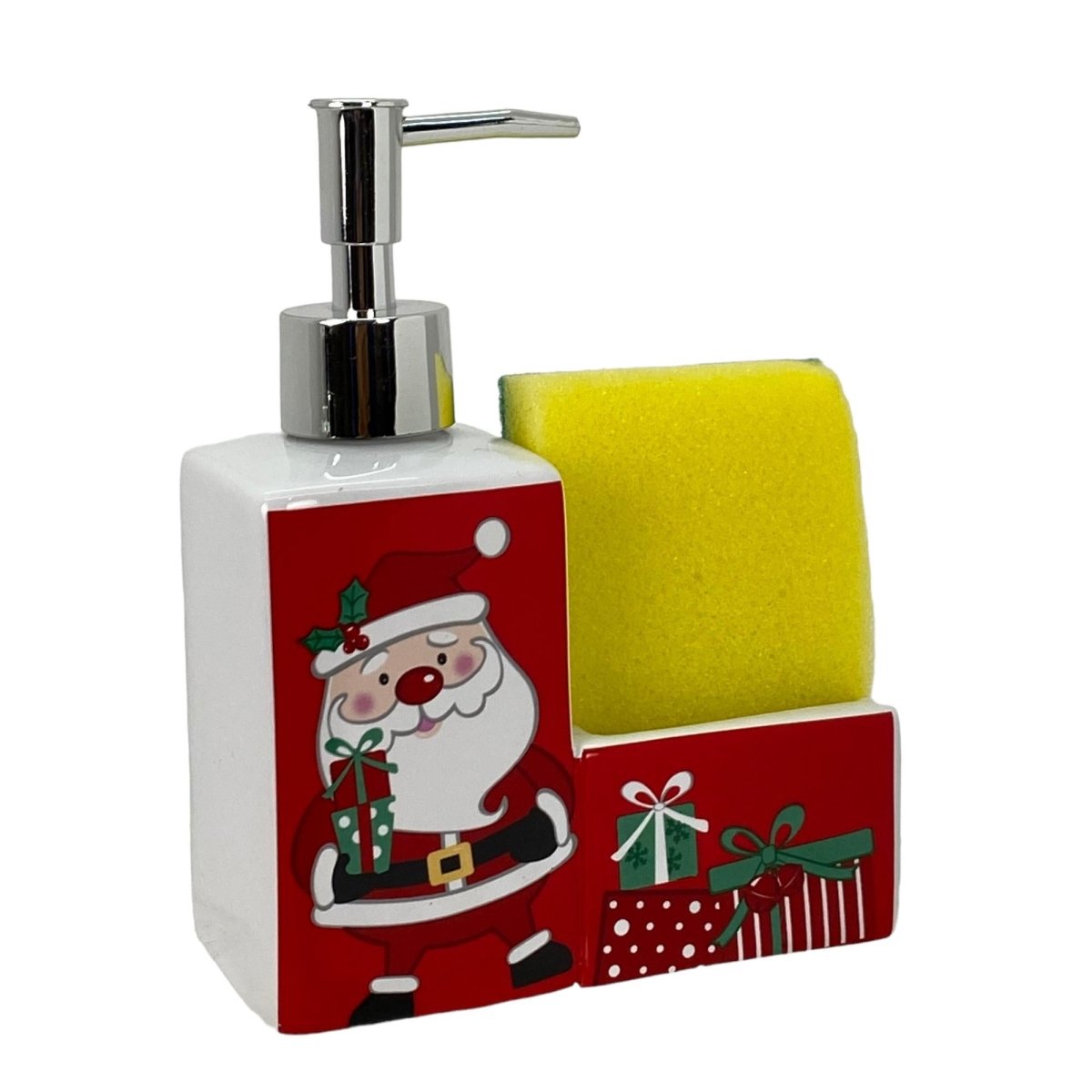 DISPENSADOR DE JABON CON ESPONJA - SUPERMIX