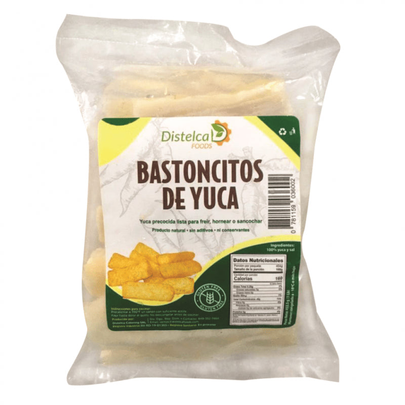 DISTELCA BOTONCITOS DE YUCA PRECOCIDOS 1 LB - SUPERMIX
