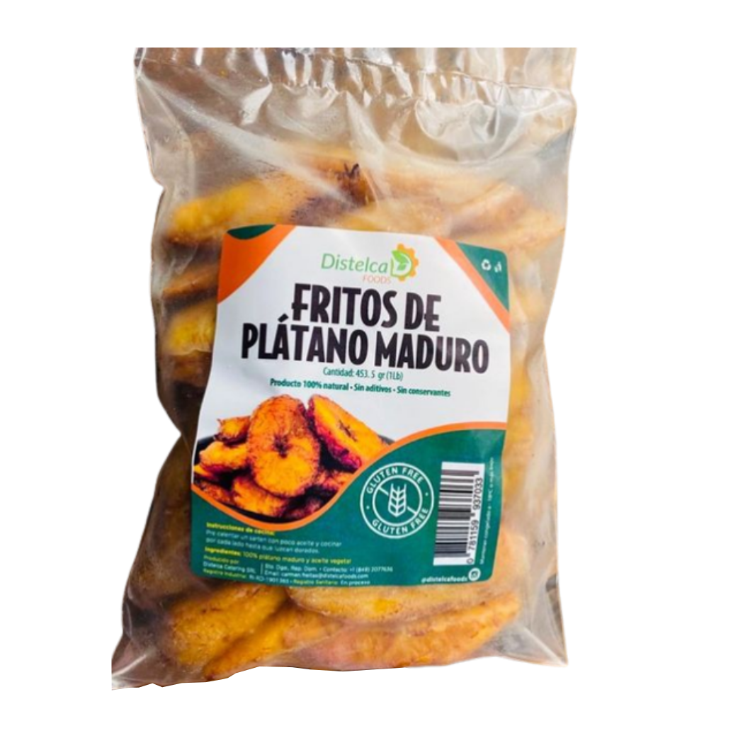 DISTELCA F. FRITO DE PLATANO MADURO 1 LB - SUPERMIX