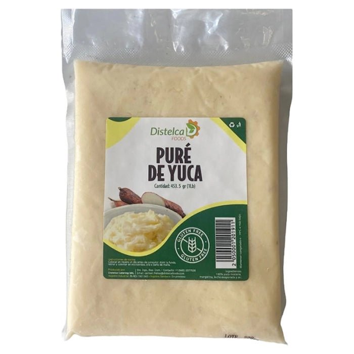 DISTELCA F. PURE DE YUCA CONDIMENTADO CONG 1 LB - SUPERMIX