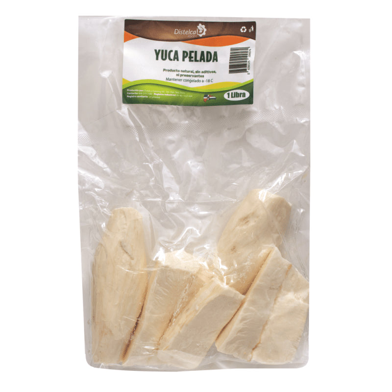 DISTELCA F YUCA PELADA AL VACIO 1 LB - SUPERMIX