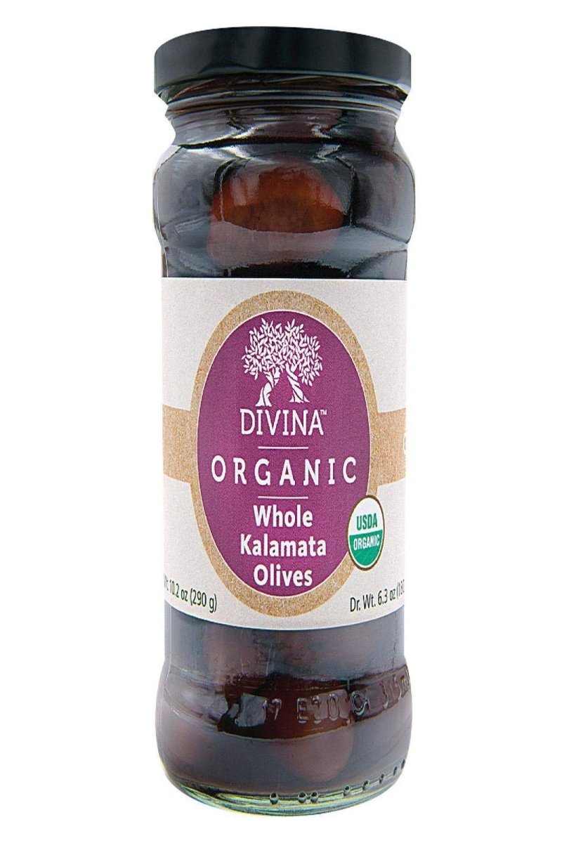 DIVINA OLIVES OG2 KALAMATA 6.35 OZ - SUPERMIX