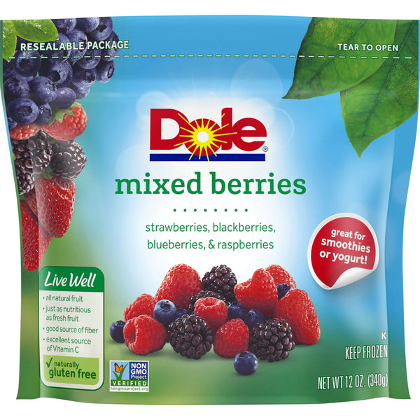 DOLE MIXED BERRIES 12 OZ - SUPERMIX