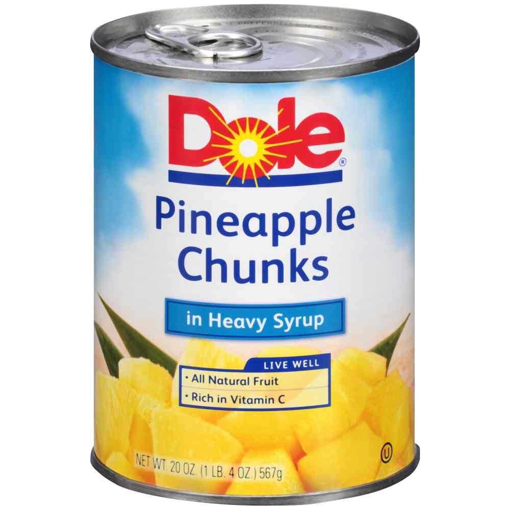 DOLE PINEAPPL CHNK SYRP 20 OZ - SUPERMIX