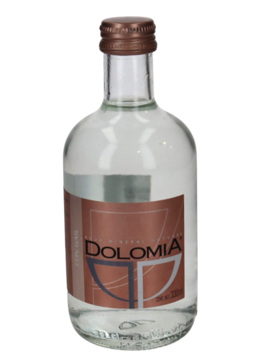 DOLOMIA AGUA CON GAS BOTELLA 0.33LT - SUPERMIX