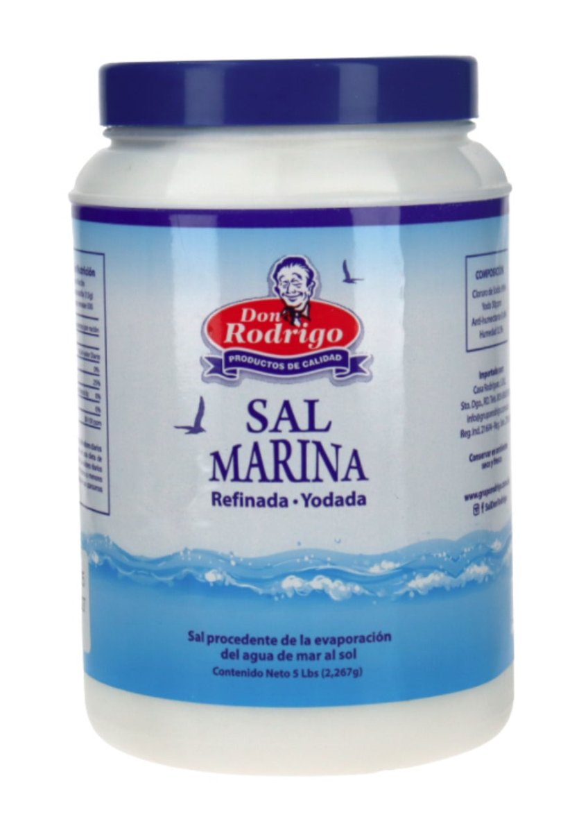 DON RODRIGO SAL MARINA 5 LB POTE - SUPERMIX