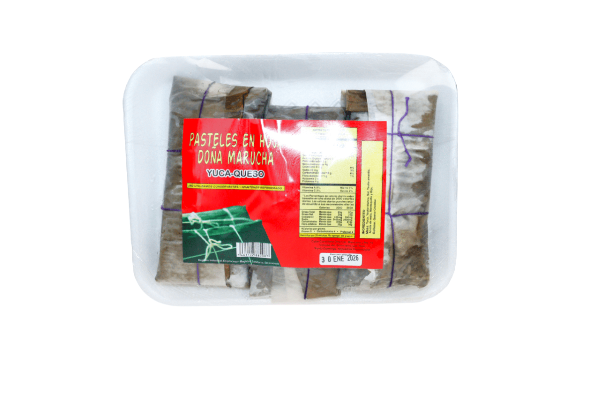 DOÑA MARUCHA PASTELES EN HOJA YUCA QUESO - SUPERMIX