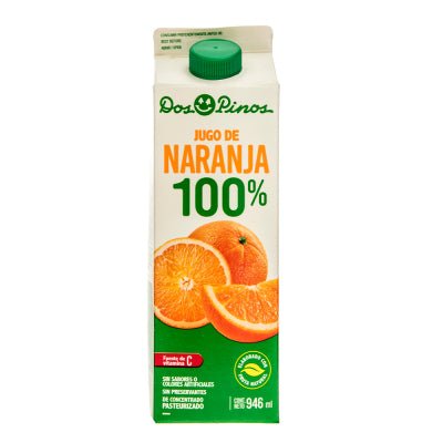 DOS PINO JUGO NARANJA 100% CON AZUCAR 473 ML - SUPERMIX