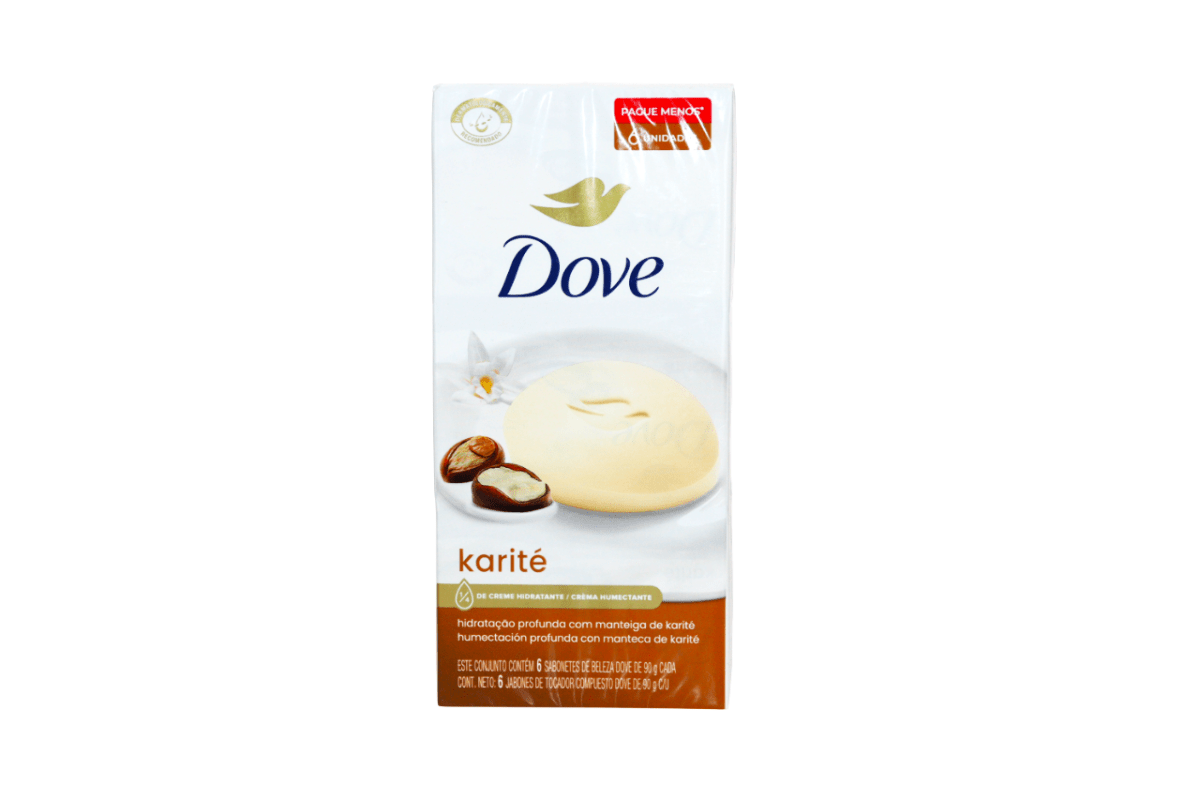 DOVE JABON KARITE Y VAINILLA 6X90GRS - SUPERMIX