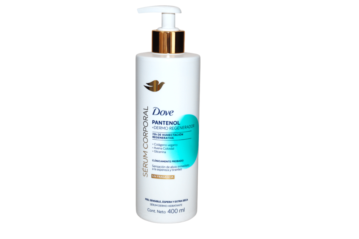 DOVE SERUM CORPORAL PIEL SENS. ASP. Y EXT.SECA PANTENOL 400ML - SUPERMIX