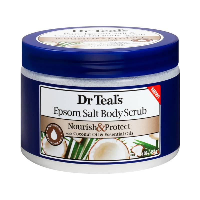 DR TEALS EXFOLIANTE COCONUT OIL 16 OZ - SUPERMIX