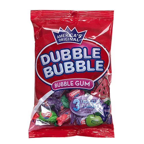 DUB. BUBBLE 5 FRUITASTIC TWIST WRAP GUM 454 GR - SUPERMIX