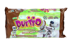 DUETTO GALLETAS SABOR CHOCOLATE 18/12/6 GR - SUPERMIX