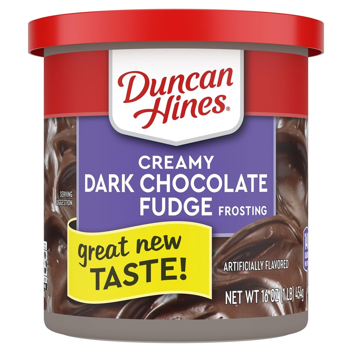 DUNCAN HINES DARK CHOC. FUGE FROSTING 8/16 OZ - SUPERMIX