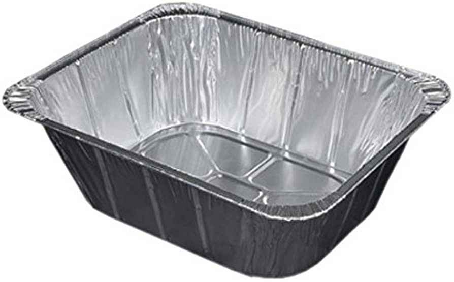 DURABLE BANDEJA ALUMN RECT. MED. C/PARRILLA - SUPERMIX