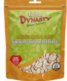 DYNASTY ALMENDRAS NATURAL REBANADAS 6 OZ - SUPERMIX