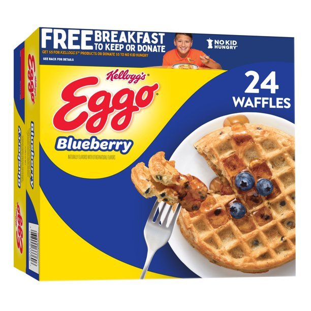 EGGO BLUEBERRY WAFFLES 29.6 OZ - SUPERMIX