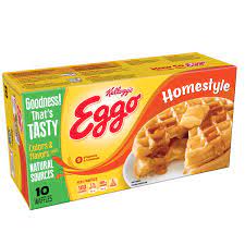 EGGO WAFFLES HOMESTYLE 12.3 OZ - SUPERMIX