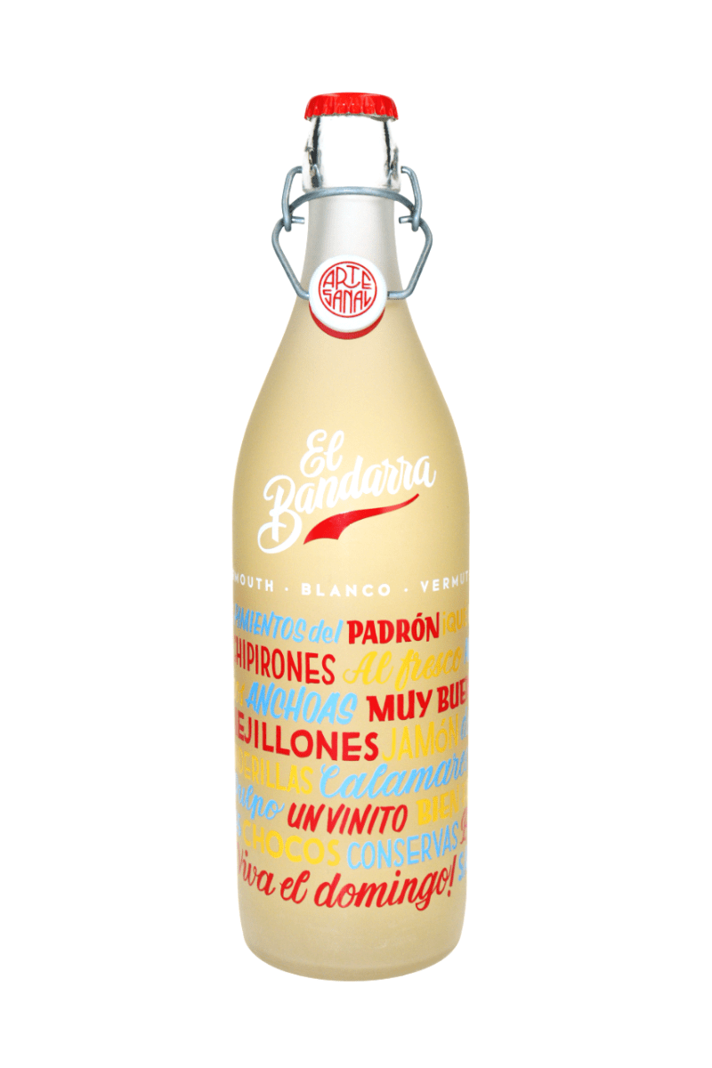 EL BANDARRA VERMUT BLANCO 1 LT 15% ABV - SUPERMIX