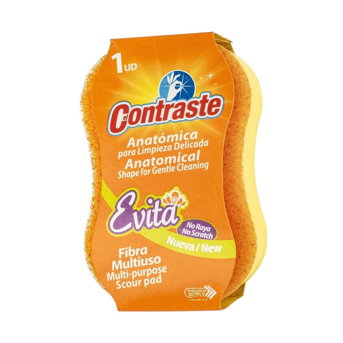 EL CONTRASTE ANATOMICA EVITA NO RAYA NARANJA 1 UD - SUPERMIX